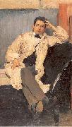 Maliavin, Philip Portrait of the Artist Konstantin Somov oil painting artist